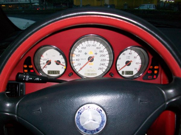 2004賓士SLK200紅內裝敞篷AMG 照片4