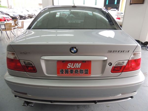  BMW 寶馬 320CI  銀 2.2 照片8