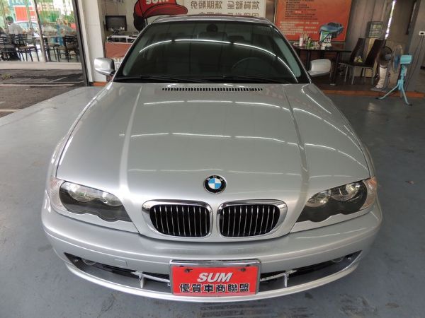  BMW 寶馬 320CI  銀 2.2 照片9