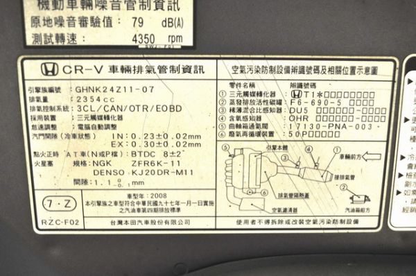 08 CRV 頂級 免頭款免保人全額貸 照片10