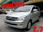 彰化縣豐田 INNOVA 09年 2.7銀 TOYOTA 豐田 / INNOVA中古車