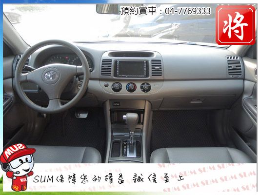 2002 豐田TOYOTA CAMRY 照片3