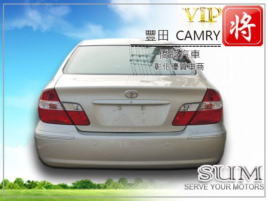 2002 豐田TOYOTA CAMRY 照片8