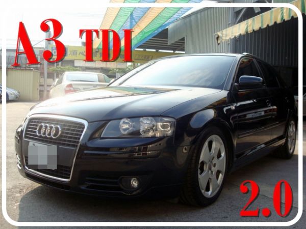 奧迪 AUDI A3 08年 2.0黑 照片1