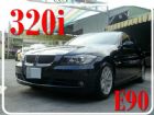 彰化縣BMW 320I 07年 2.0黑 BMW 寶馬 / 320i中古車