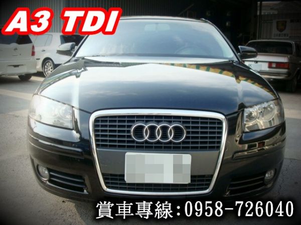 奧迪 AUDI A3 2008年2.0黑 照片4