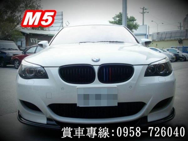 寶馬BMW06年E60白5.0 照片3