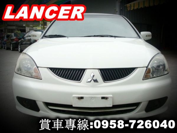 LANCER菱帥 三菱2004年1.6白 照片3