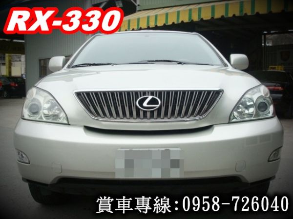 RX330 凌志 LEXUS 03年銀 照片2