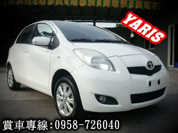 YARIS 亞力士 豐田 2011年白 照片2