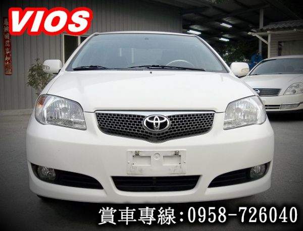 VIOS TOYOTA豐田 2009年白 照片3