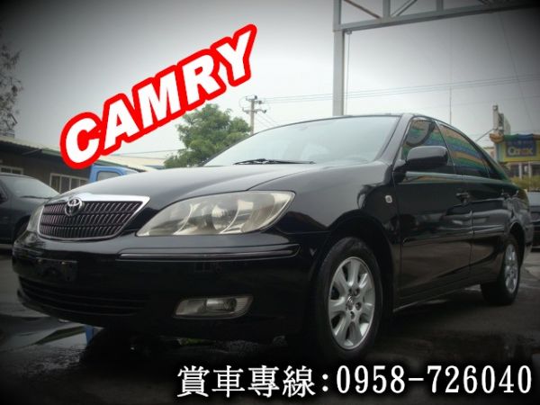 CAMRY冠美麗TOYOTA 03年 黑 照片1