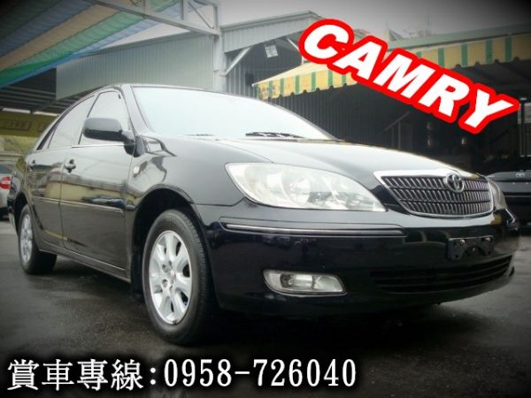 CAMRY冠美麗TOYOTA 03年 黑 照片2