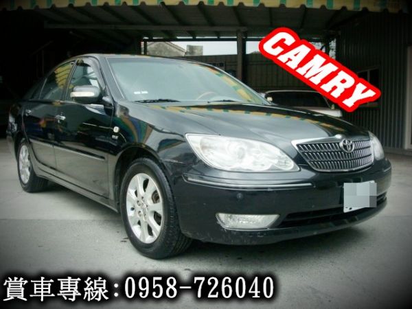 CAMRY 冠美麗 豐田 2004年黑 照片2