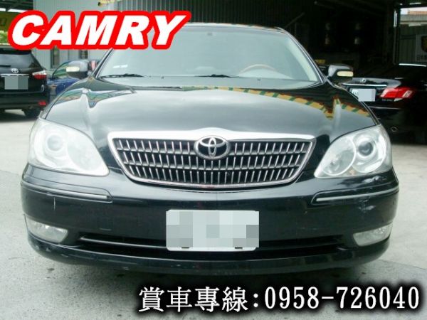 CAMRY 冠美麗 豐田 2004年黑 照片3