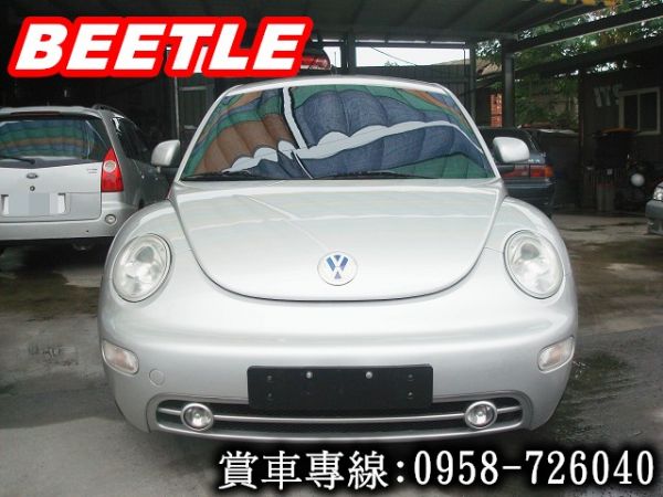 BEETLE 金龜車 福斯VW 00年銀 照片3