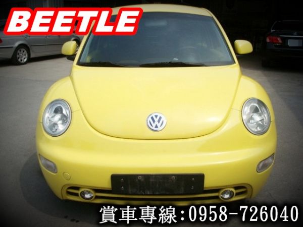 BEETLE金龜車 福斯VW 00年式黃 照片3