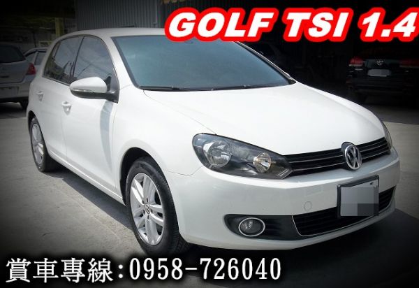 GOLF TSI 福斯VW 11年式 白 照片2