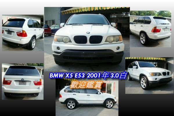BMW X5 01年 3.0白 照片2