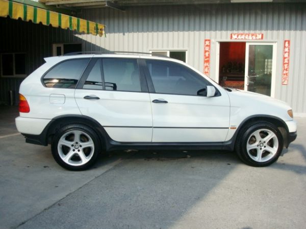 X5 BMW 寶馬 E53 01年白  照片4