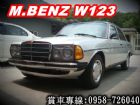 彰化縣1982年M.BENZ W123 200 BENZ 賓士 / 200 E中古車