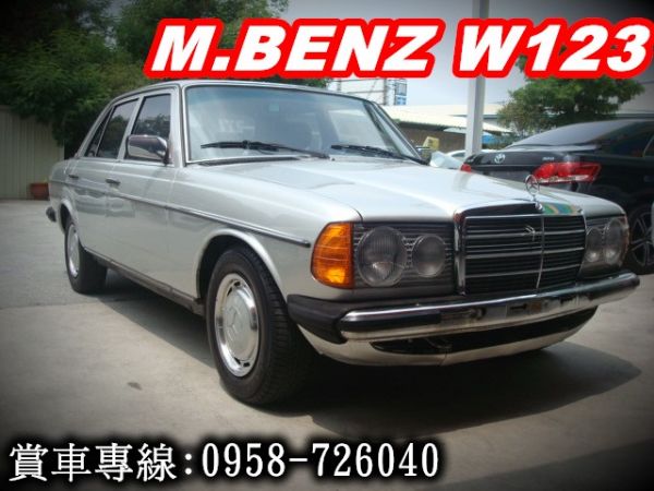1982年M.BENZ W123 200 照片2