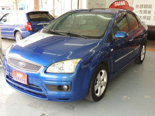 Ford 福特 Focus 1.8 藍色 照片10