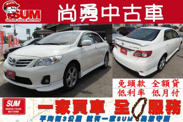  Toyota 豐田 Altis 白  照片1