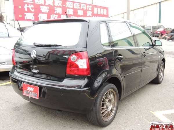 VW 福斯 Polo 黑1.4 經典車款 照片9