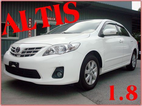 豐田 ALTIS 2011 1.8白 照片1