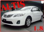 彰化縣豐田 ALTIS 2011 1.8白 TOYOTA 豐田 / Altis中古車