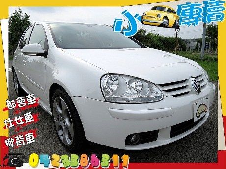 VW 福斯 GOLF TDI 白 2.0 照片1