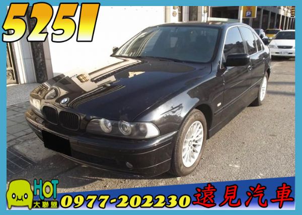 BMW 寶馬 525I 2.5 黑  照片1