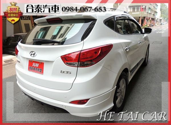  2011年Hyundai IX35 白 照片2