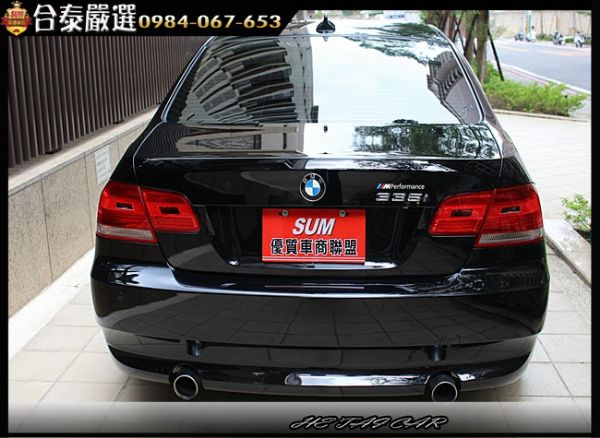 2008年BMW 335CI 黑色 照片3