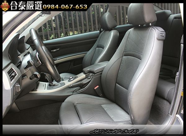 2008年BMW 335CI 黑色 照片4