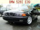 彰化縣BMW 528I 1998年 2.8黑 BMW 寶馬 / 528i中古車