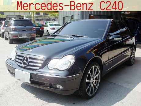 Benz C240 2002年 2.6白 照片1
