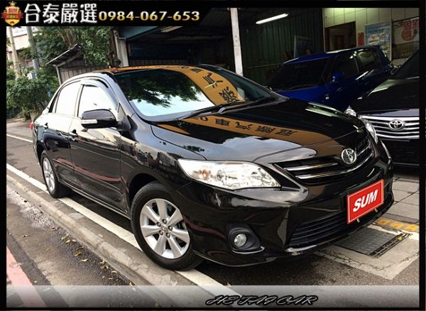 2011年 Toyota Altis 黑 照片1