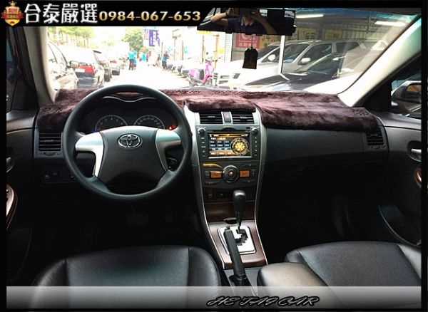 2011年 Toyota Altis 黑 照片5
