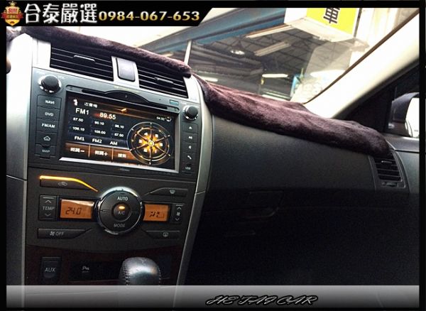 2011年 Toyota Altis 黑 照片6