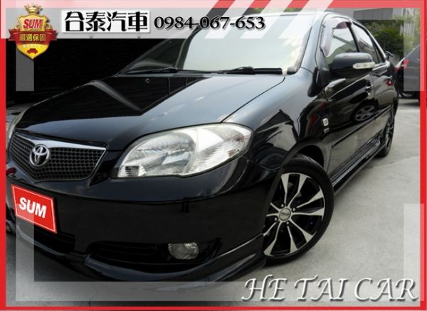 2006年 Toyota Vios 黑色 照片1