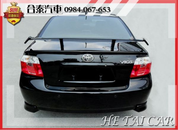 2006年 Toyota Vios 黑色 照片3