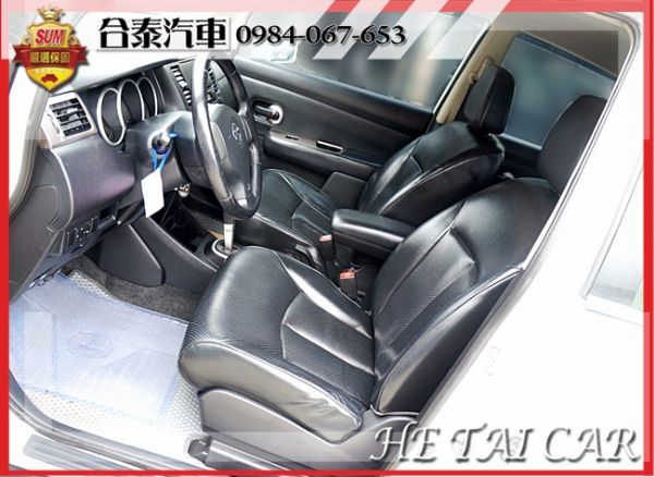  2009年Nissan Tiida白色 照片3