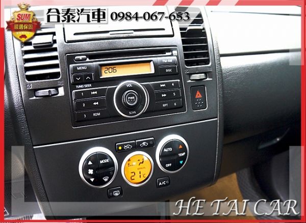  2009年Nissan Tiida白色 照片6