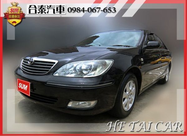 2002年 Toyota Camry 黑 照片1