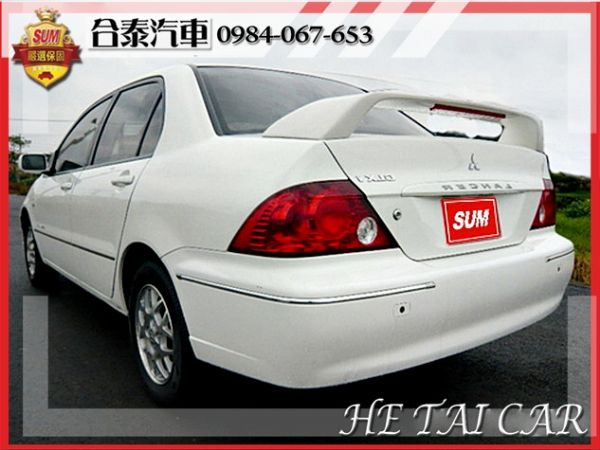 2003年三菱 Lancer 白色 照片2