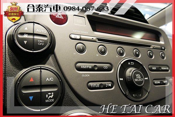 2010年Honda Fit 黑色 照片10