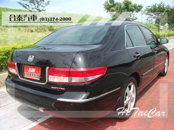 2003年Honda Accord 黑色 照片2