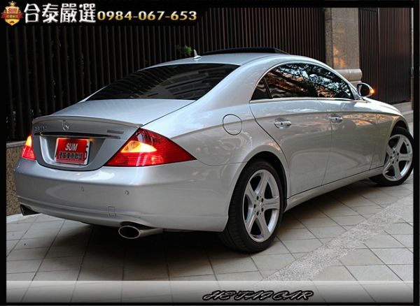 2007年 BENZ CLS350 銀色 照片2